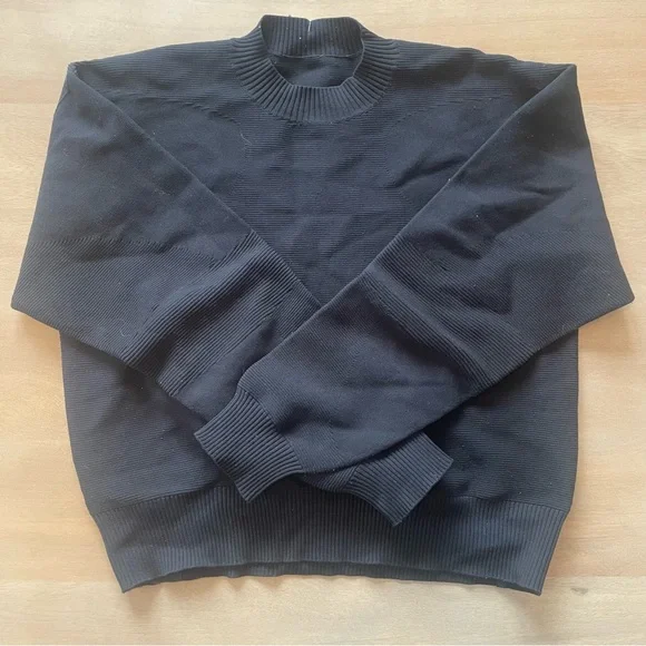 Lululemon All Around Crewneck Sweater Black - Picture 5 of 11